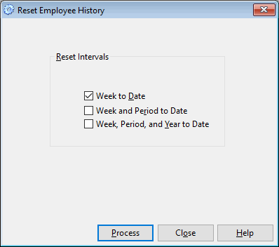 cmms reset employee history
