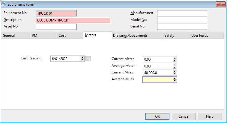 schedule preventive maintenance work orders by meter