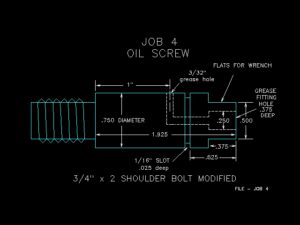 Diagram of a screw