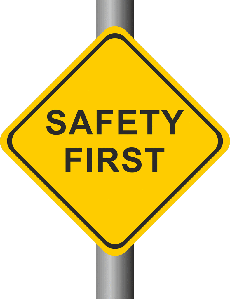 Safety maintenance safety sign